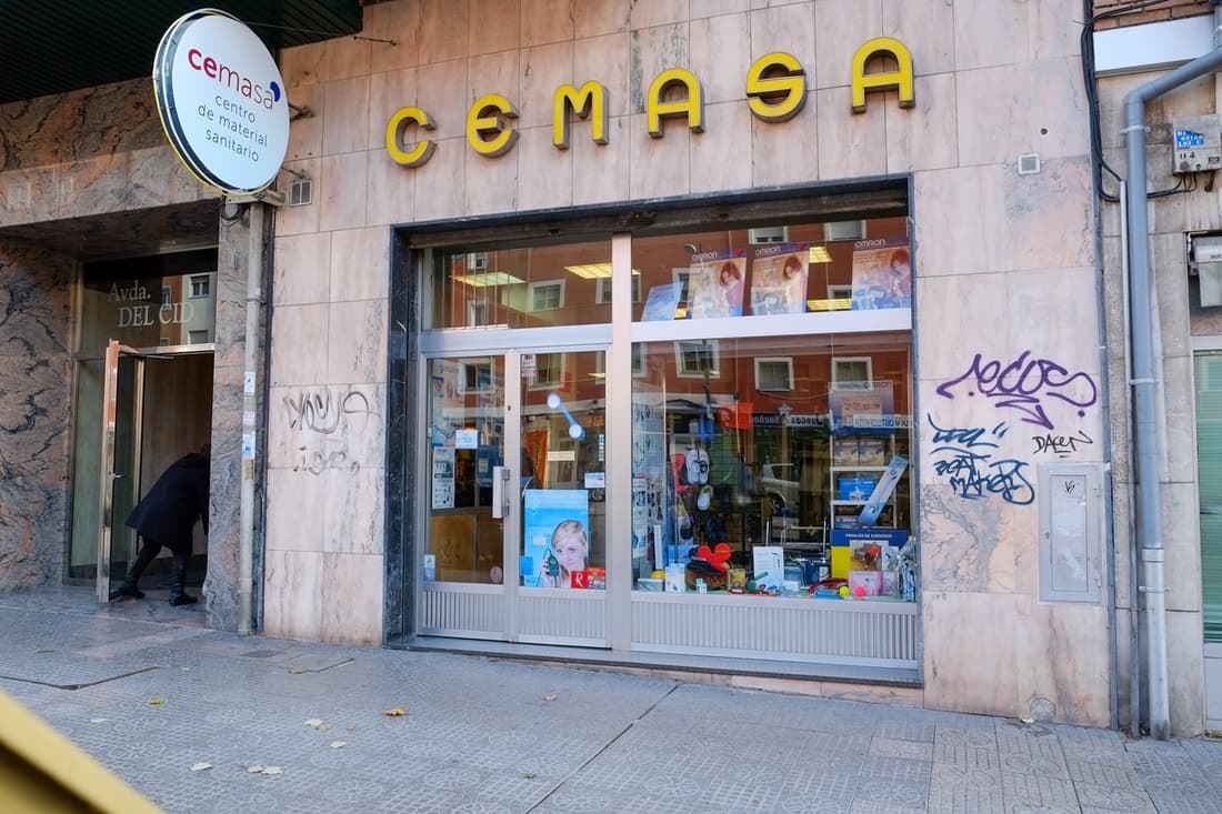 Centro Material Sanitario (CEMASA), ortopedia en Burgos en la Avenida del Cid Campeador, 88